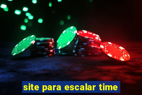 site para escalar time